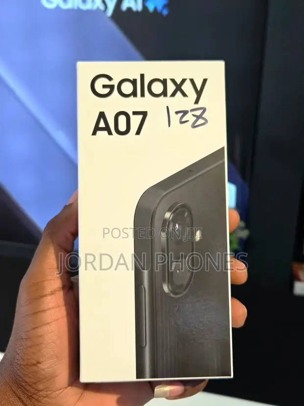 New Samsung Galaxy A07 128GB Black - 1