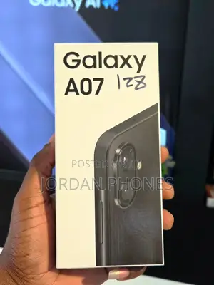 New Samsung Galaxy A07 128GB Black