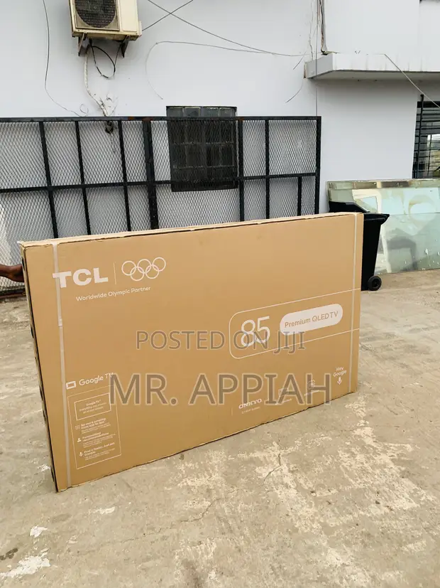 Premium TCL 85” UHD Smart Google TV - 1