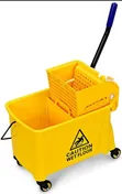 Corporate Hygiene 20L Industrial Mop Bucket with Wheels - 1