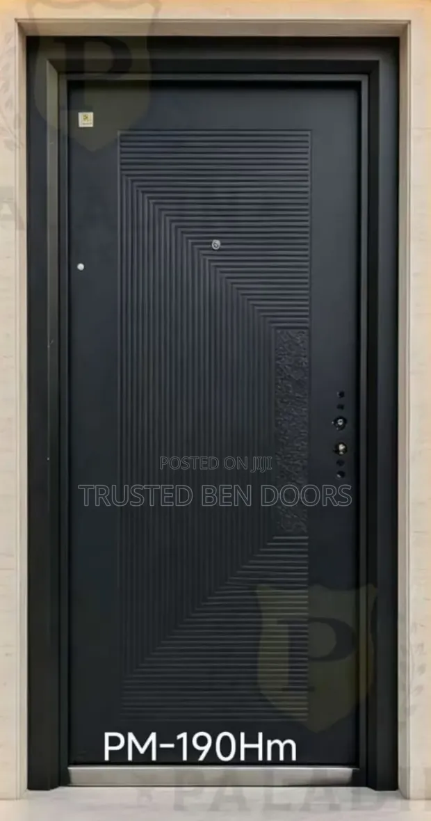 Paladin Black Turkey Single Security Door - 1