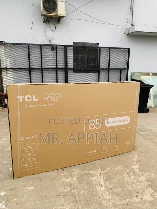 Durable TCL 85” UHD Smart Android Television - 1
