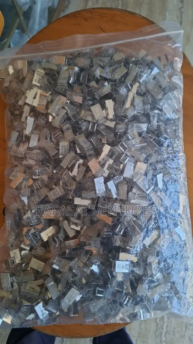 Cat6 Shielded Crystal Heads (1000pcs/Bag) - 1