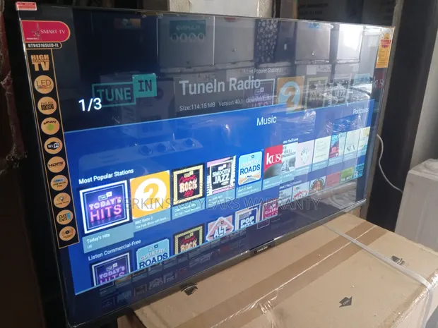 Nikai 43" Full HD Smart TV with Wi-Fi & Bluetooth - 1