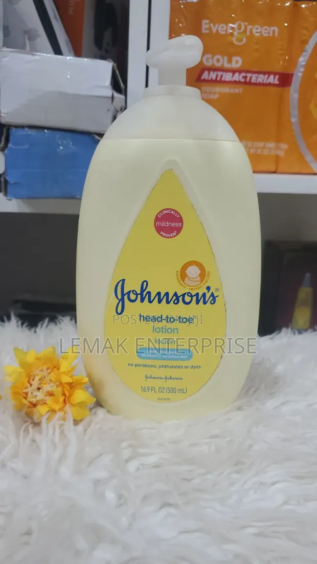 Johnson's Head-to-Toe Baby Lotion (500ml) - 1