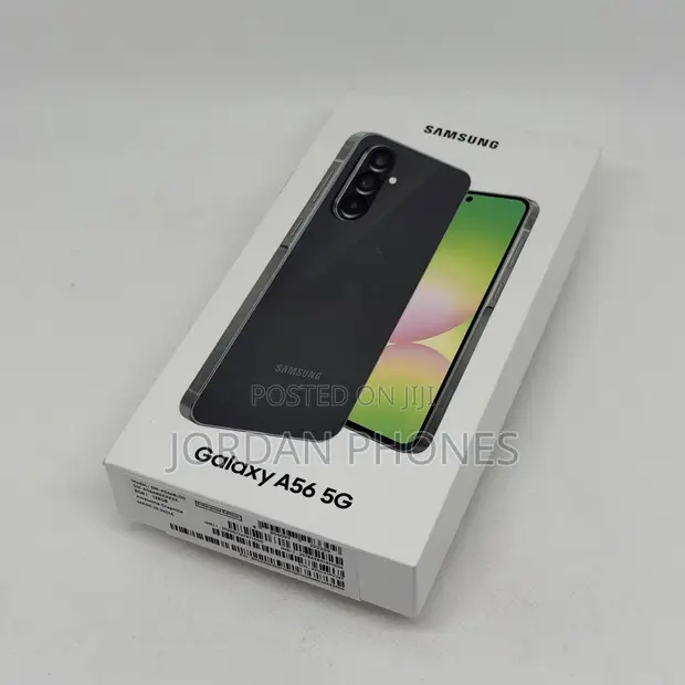 New Samsung Galaxy A56 256GB Black - 1