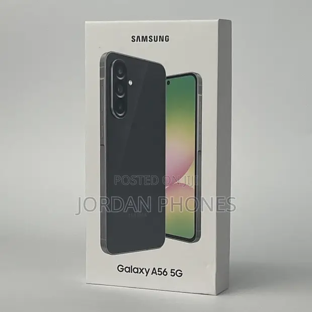 New Samsung Galaxy A56 256GB Black - 1