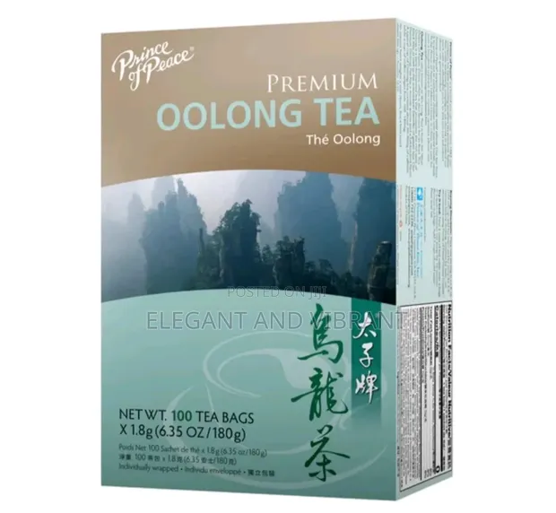 Oolong Tea - 100 Tea Bags, Lower Caffeine - 1