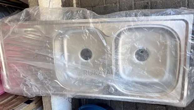 Brand New Double Bowl Kitchen Sink - 1