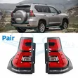Toyota Land Cruiser 2018 Tail Light Pair - 2