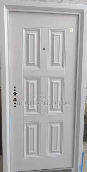 Paladin Turkish Security Single White Doors