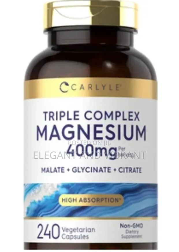 Triple Magnesium Complex 400mg | 240 Capsules - 1