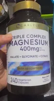 Triple Magnesium Complex 400mg | 240 Capsules - 2