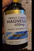 Triple Magnesium Complex 400mg | 240 Capsules - 4