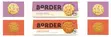 Borders Sultana & Fiery Ginger Biscuits 135g - 3