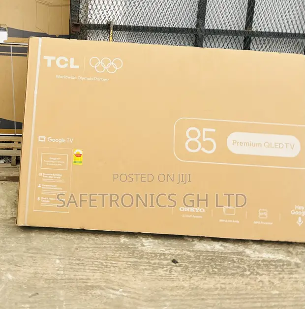 TCL 85 Inch Android Frameless LED UHD Smart TV - 1