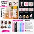 SnapLife R15 Selfie Stick Tripod with LED Fill Light - 4