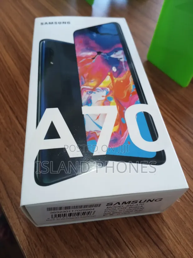New Samsung Galaxy A70 128GB Black - 1