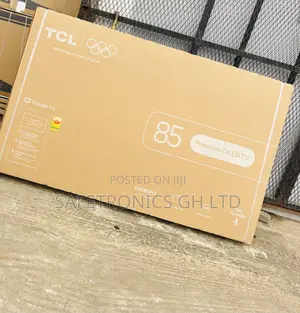 TCL 85 Inch UHD 4K Frameless Android LED TV