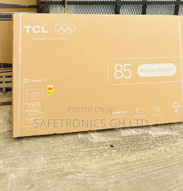 TCL 85 Inch UHD 4K Smart Android TV - 1