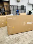 TCL 75" UHD Smart Android TV (Black) - 2