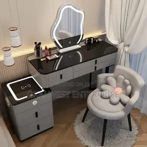 Elegant Wireless Charging Nordic Dressing Table