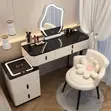 Elegant Wireless Charging Nordic Dressing Table - 2
