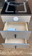 Elegant Wireless Charging Nordic Dressing Table - 3
