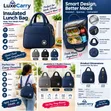 Insulated Lunch Bag - Stylish Thermal Food Tote - 1