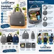 Insulated Lunch Bag - Stylish Thermal Food Tote - 2