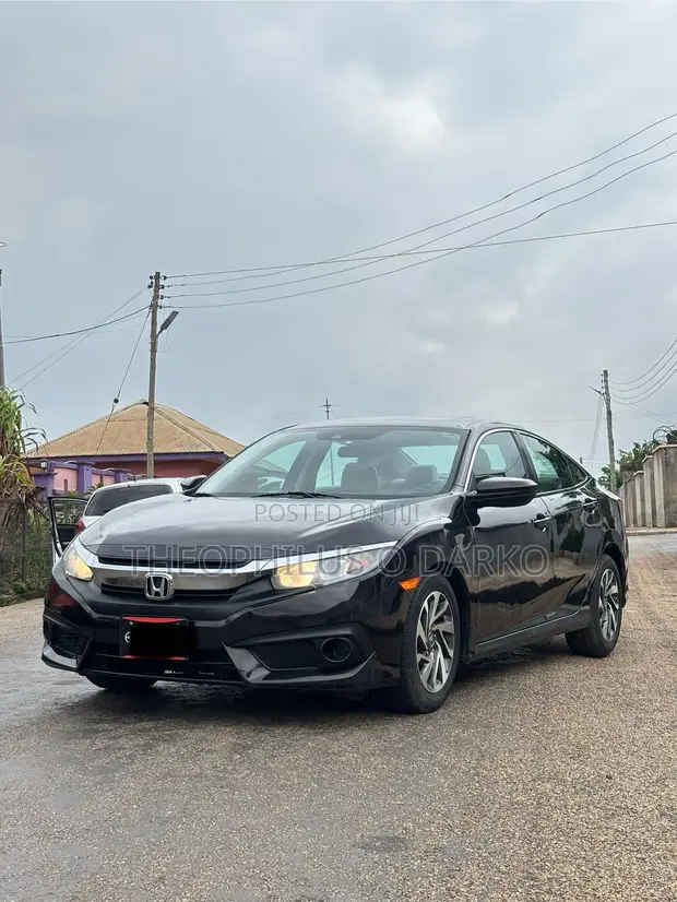 Honda Civic EX-L Sedan 2018 Black - 1