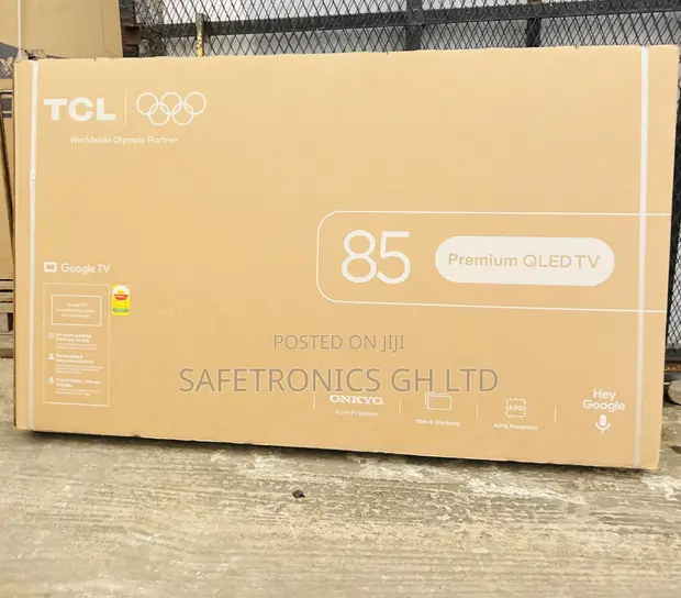 TCL 85 Inch UHD Android Frameless LED TV - 1