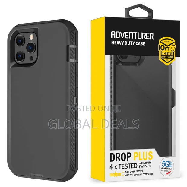 3-in-1 Triple Defense Anti-Drop Cover for Samsung & iPhones - 1