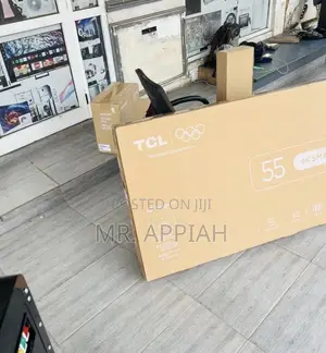 Brand New TCL 55" UHD Smart Google TV (Android)