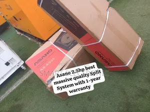 Asano 2.5HP Split System AC - Brand New