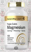 Doctor's Way Triple Calm Magnesium 400mg, 150 Capsules - 1