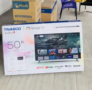 Nasco 50" Smart Android Frameless LED TV
