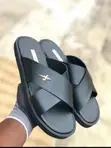 Locally Made Leather Slippers for Men - 2