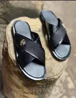 Locally Made Leather Slippers for Men - 3