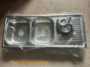 Double Bowl Kitchen Sink - Stainless Steel