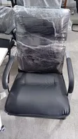 Leather Waiting Chair - Brand New - 1