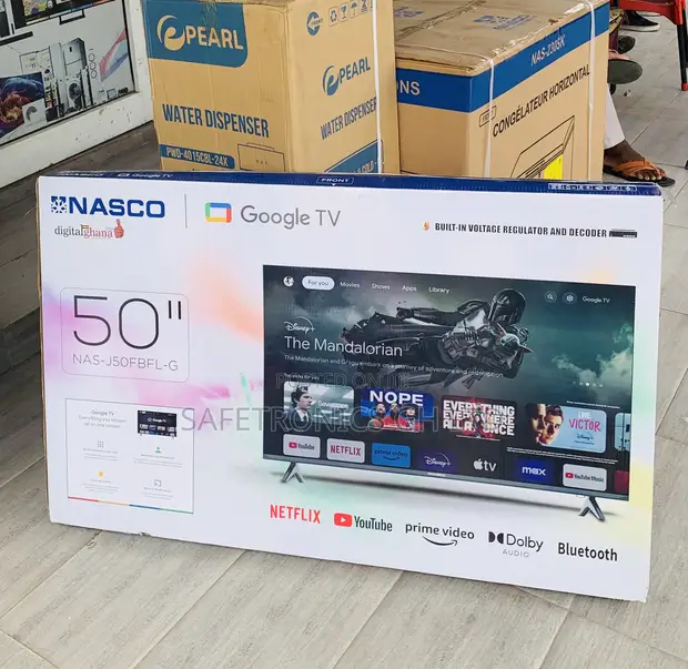 Latest 50 Inch Nasco Smart UHD Android Frameless LED TV - 1