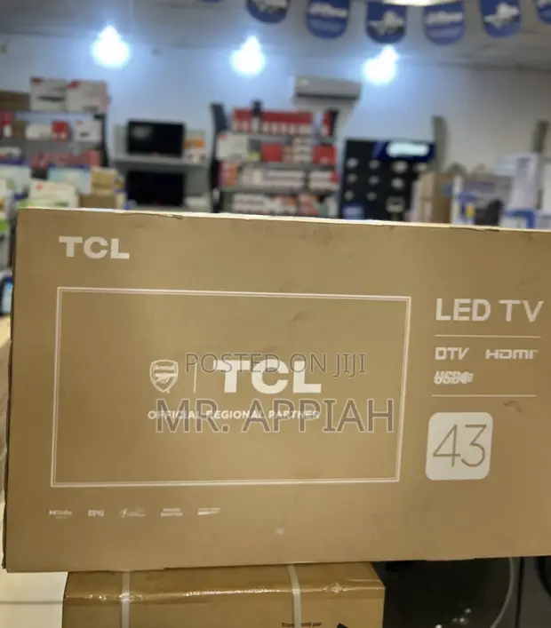 Premium TCL 43” QLED Smart TV (Android) - 1