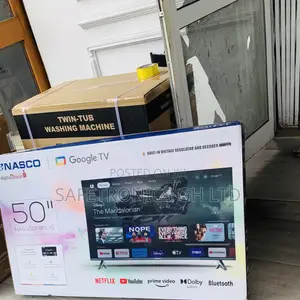 Nasco 50 Inch Frameless LED Android Smart TV