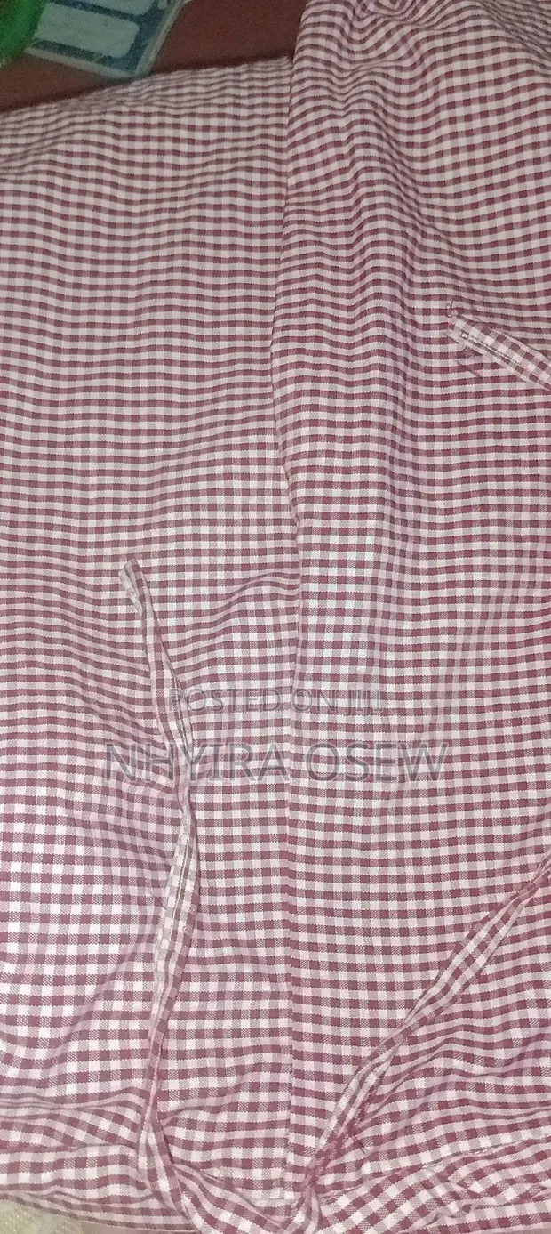 Oriah's Store Red Check Trousers for Girls - 1