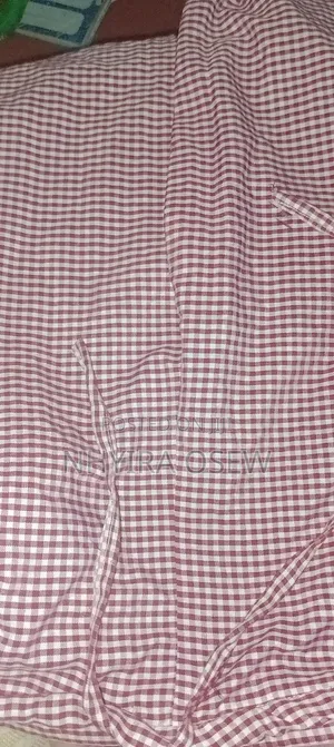 Oriah's Store Red Check Trousers for Girls