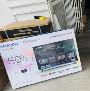 Brand New Nasco 50 Inch UHD Android Smart LED TV