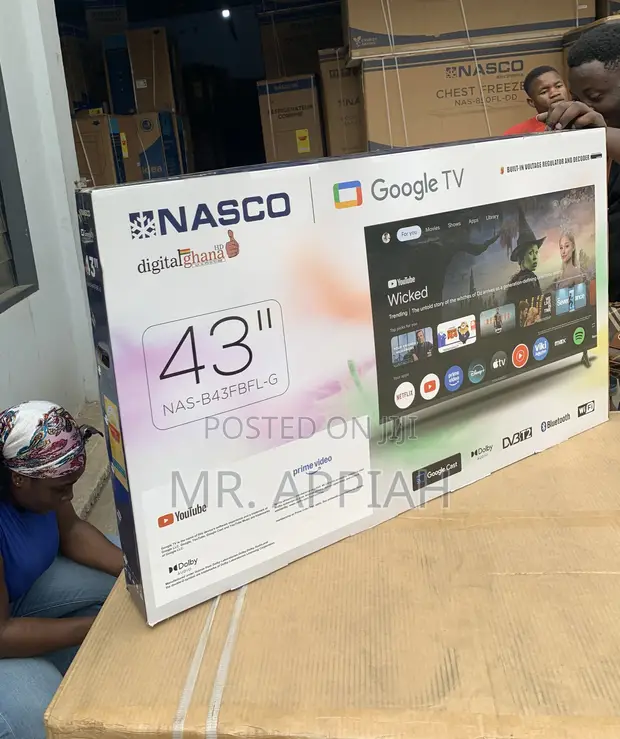 Super Classic Nasco 43” Smart Satellite Television - 1