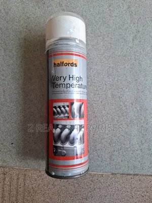 Halfords Very High Temperature Aerosol Spray Paint 400ml