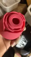 HOT Rose Vibrator Sucking - 1